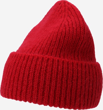 & Other Stories Beanie in Red: front
