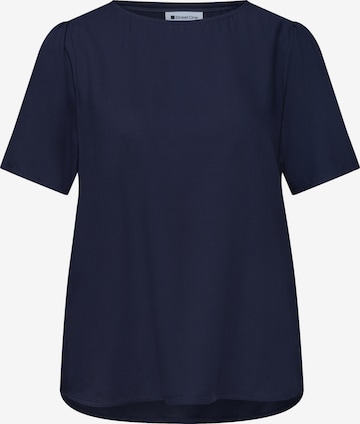 STREET ONE Blouse in Blue: front