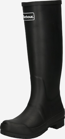 Barbour - Botas de borracha 'Abbey' em preto: frente