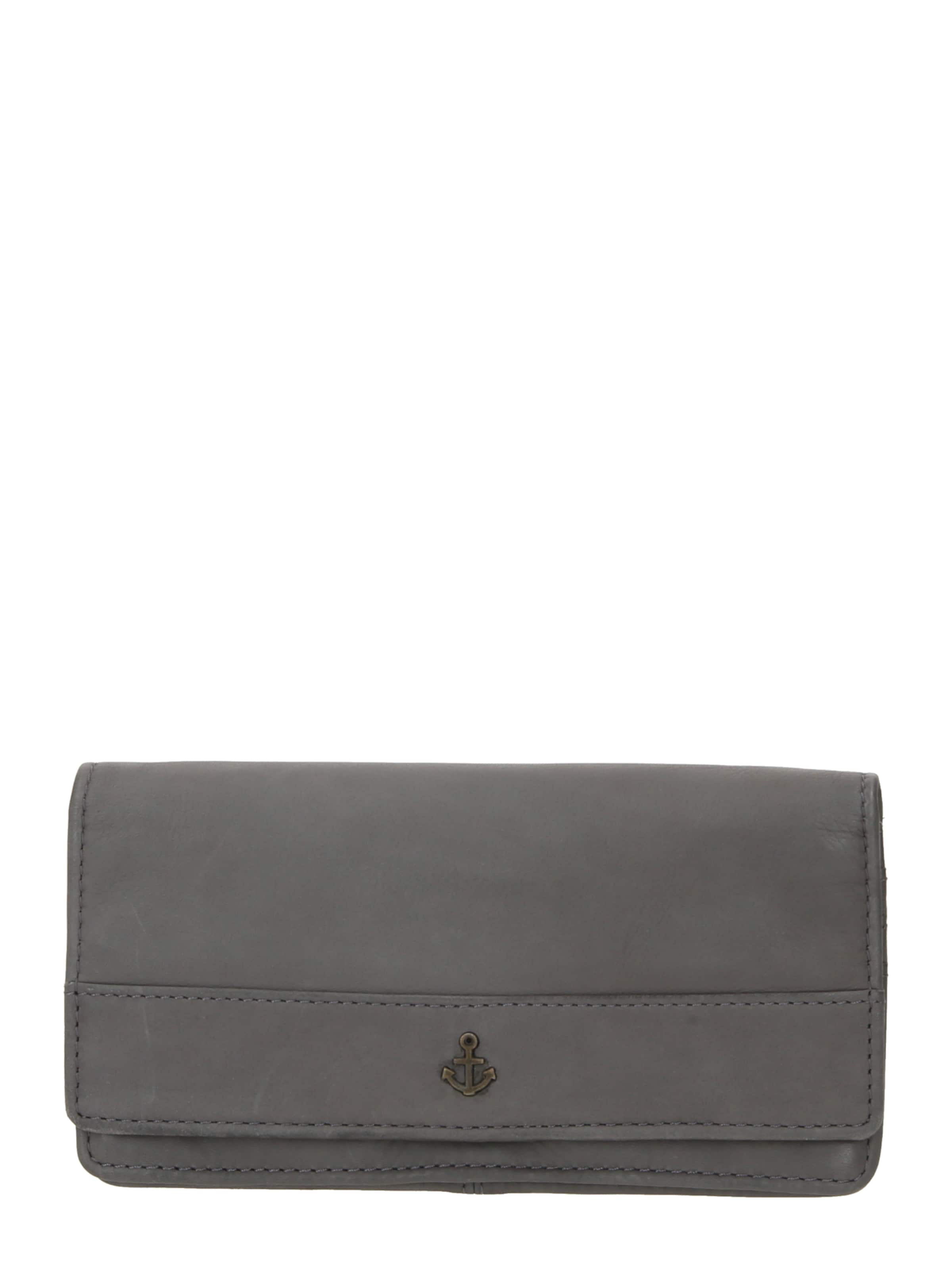Harbour 2nd Geldbörse 'Luja' in Grau: Vorderseite