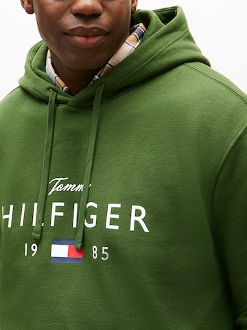 Tommy Hilfiger Big & Tall Sweatshirt 'BRNDLOVE' in Grün