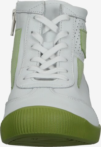 Softinos High-Top Sneakers in White