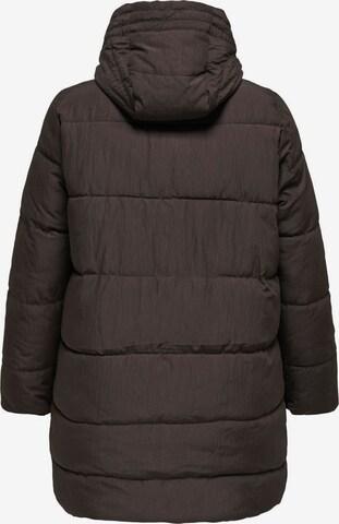 ONLY Carmakoma Winter Coat in Brown