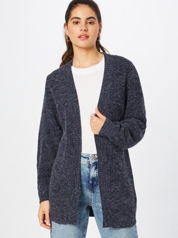 ICHI Strickjacke 'NOVO' in Blau: predná strana