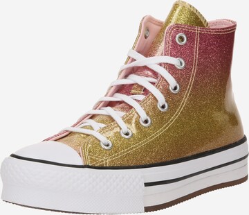 CONVERSE Sneakers hoog 'CHUCK TAYLOR ALL STAR' in Geel: voorkant