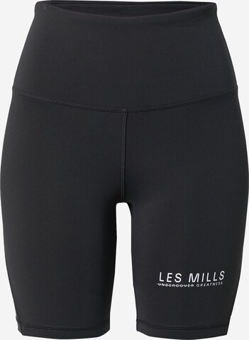 Reebok Sport Workout Pants 'Les Mills' in Black: front