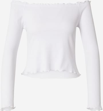 PIECES Paita värissä valkoinen: etupuoli