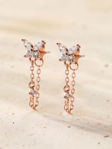 Boucles d'oreilles 'Blossom' Hey Happiness en or