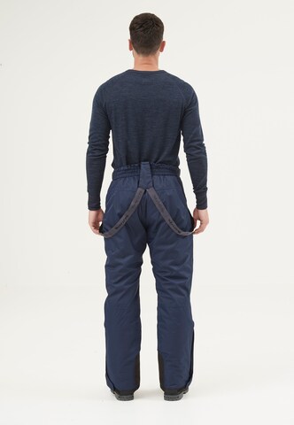 Whistler Regular Workout Pants 'Fairfax' in Blue