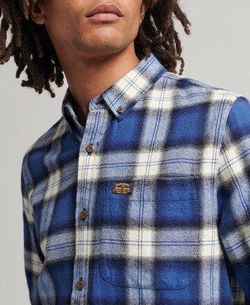 Superdry Regular fit Overhemd 'Vintage Lumberjack' in Blauw