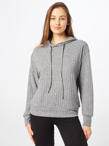 Wallis Curve Sweatshirt in Grijs: voorkant