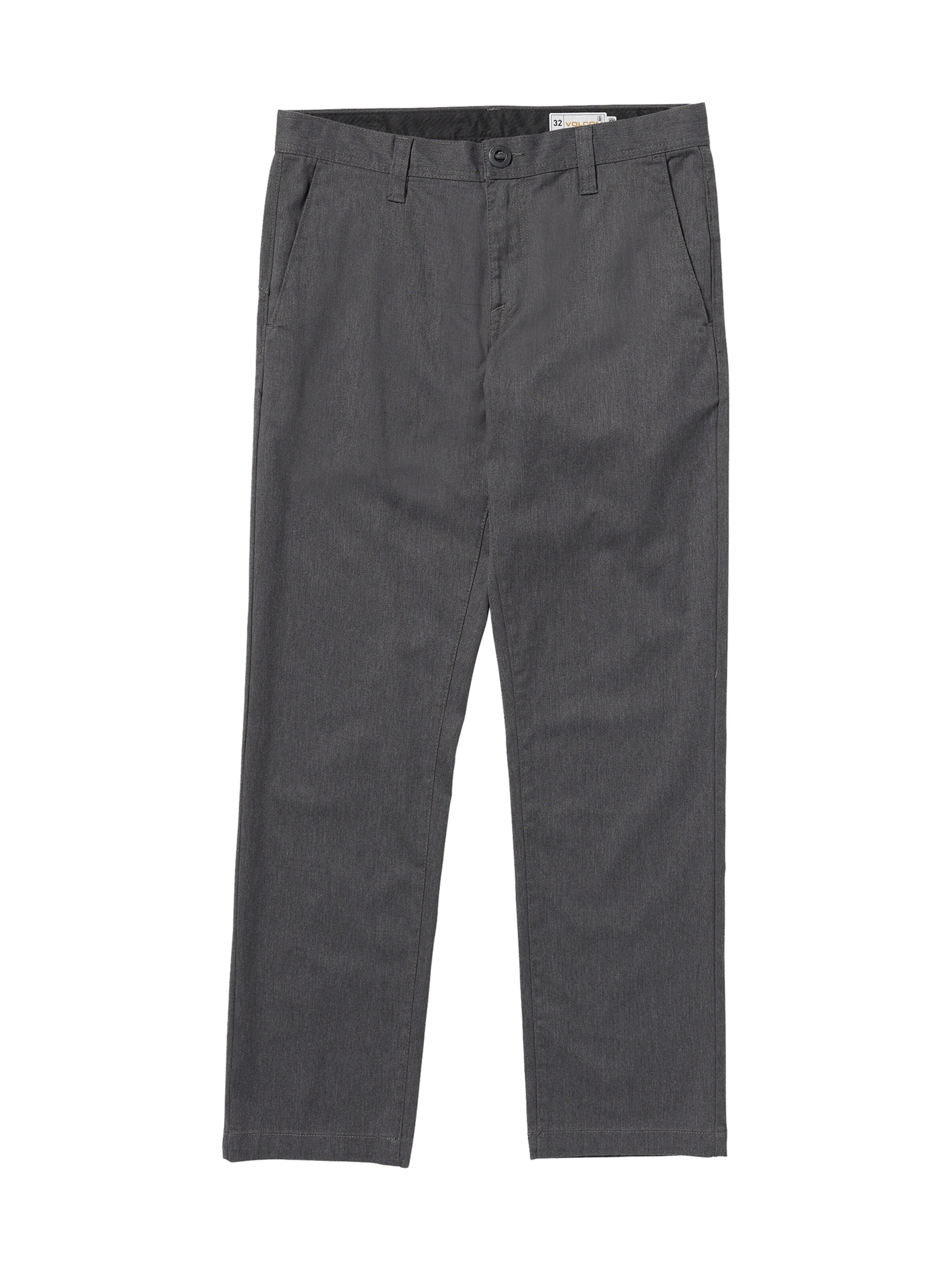 Volcom Pantalon chino 'Frickin' en 26/30 en gris foncé, Vue avec produit