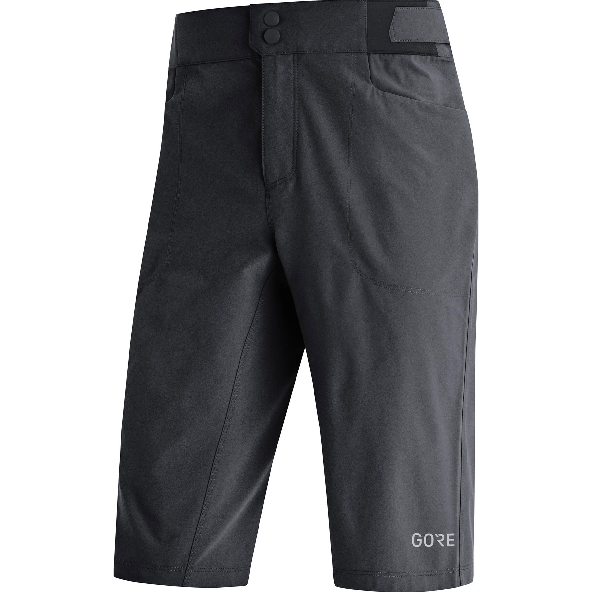 GORE WEAR Regular Workout Pants 'Passion' in Black: front
