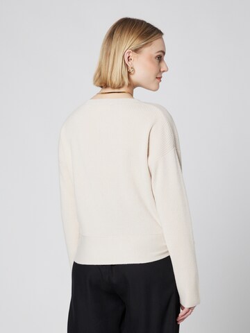 Guido Maria Kretschmer Women Pullover 'Theres ' in Weiß: zadná strana