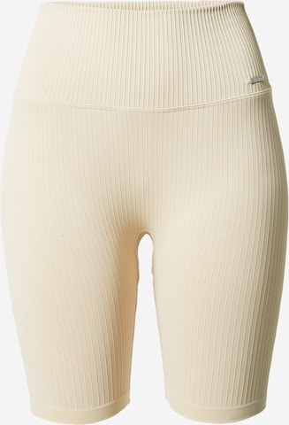 Pantaloni sportivi di aim'n in beige: frontale