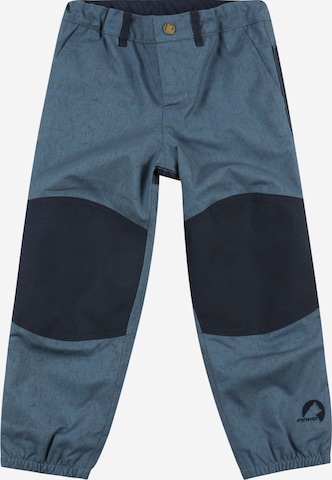 Pantalon fonctionnel 'LATULI' FINKID en bleu : devant