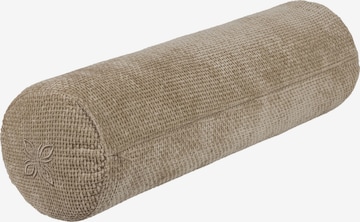 OMNANA Pillow 'CUSHY™' in Brown: front