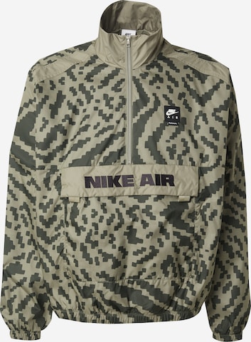 Veste mi-saison 'AIR' Nike Sportswear en vert : devant