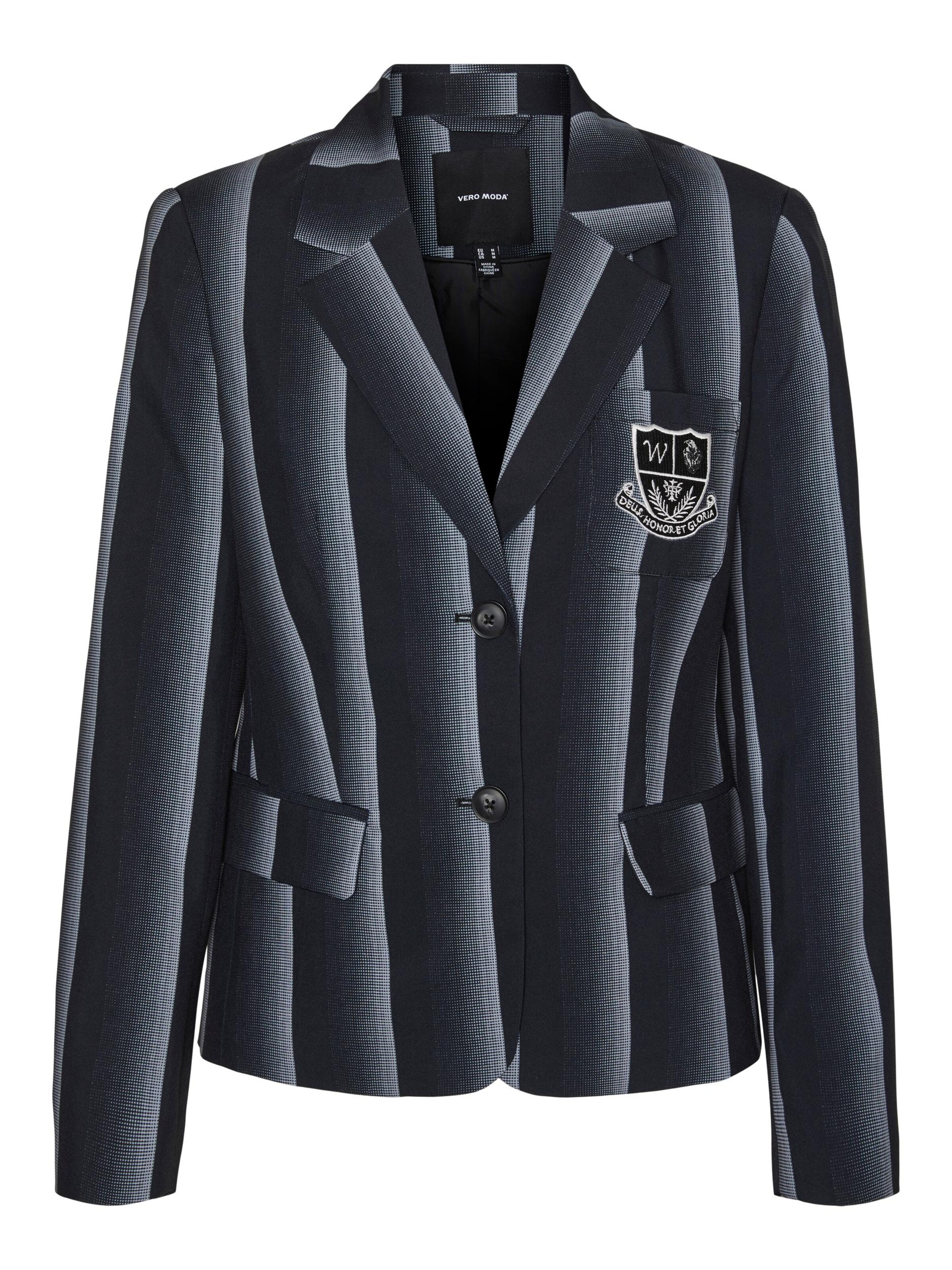 VERO MODA Blejzr 'MORTICIA' - stříbrně šedá / světle šedá / černá, Produkt