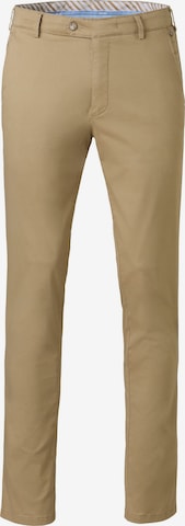 MEYER Chino 'Bonn 1-5075' in Bruin: voorkant