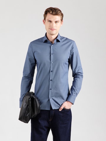 zils OLYMP Slim fit Krekls: no priekšpuses