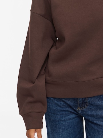 VILA Sweatshirt 'VIVera' in Bruin