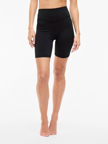 Skinny Leggings 'VIAlea' VILA en noir : devant