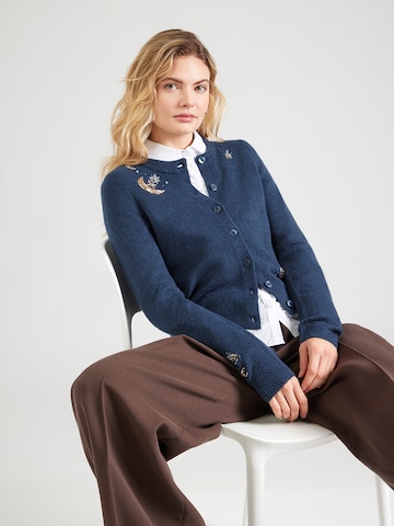 Abercrombie & Fitch Kardigán 'RAMADAN' - kék: elől