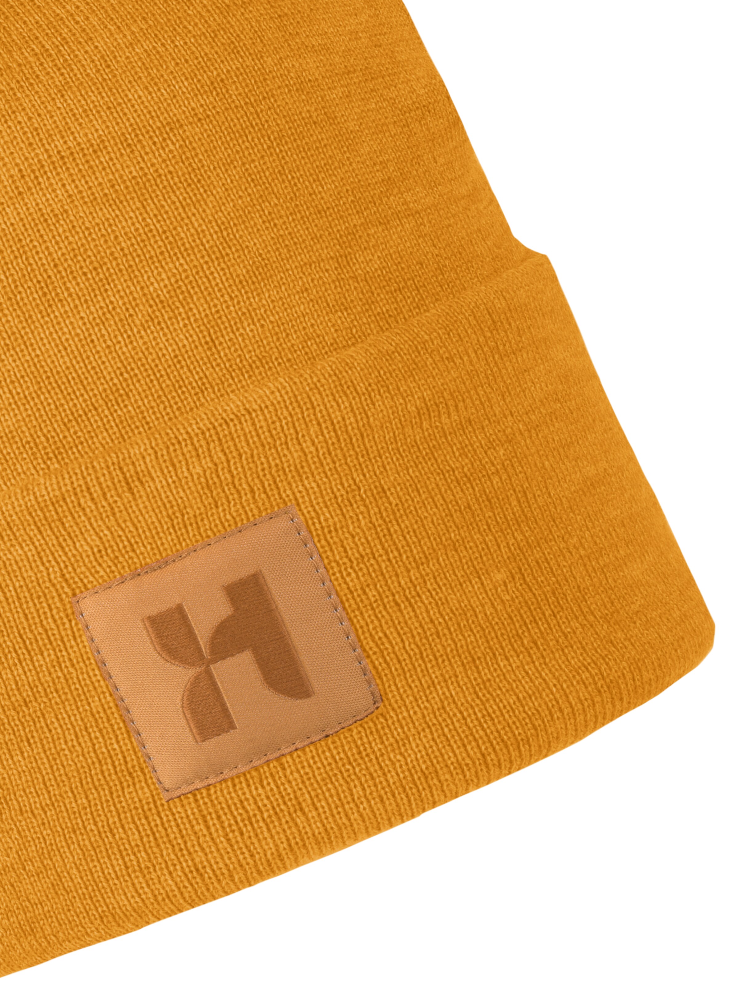 Hatland Beanie 'Dogan' in Yellow