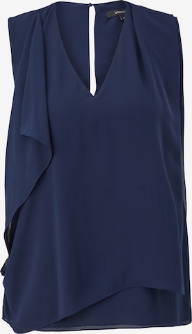 COMMA Blouse in Blue: front