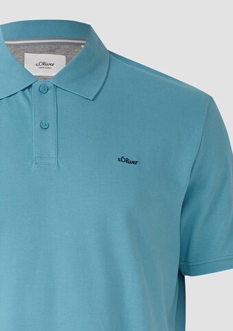 s.Oliver Poloshirt in Blau