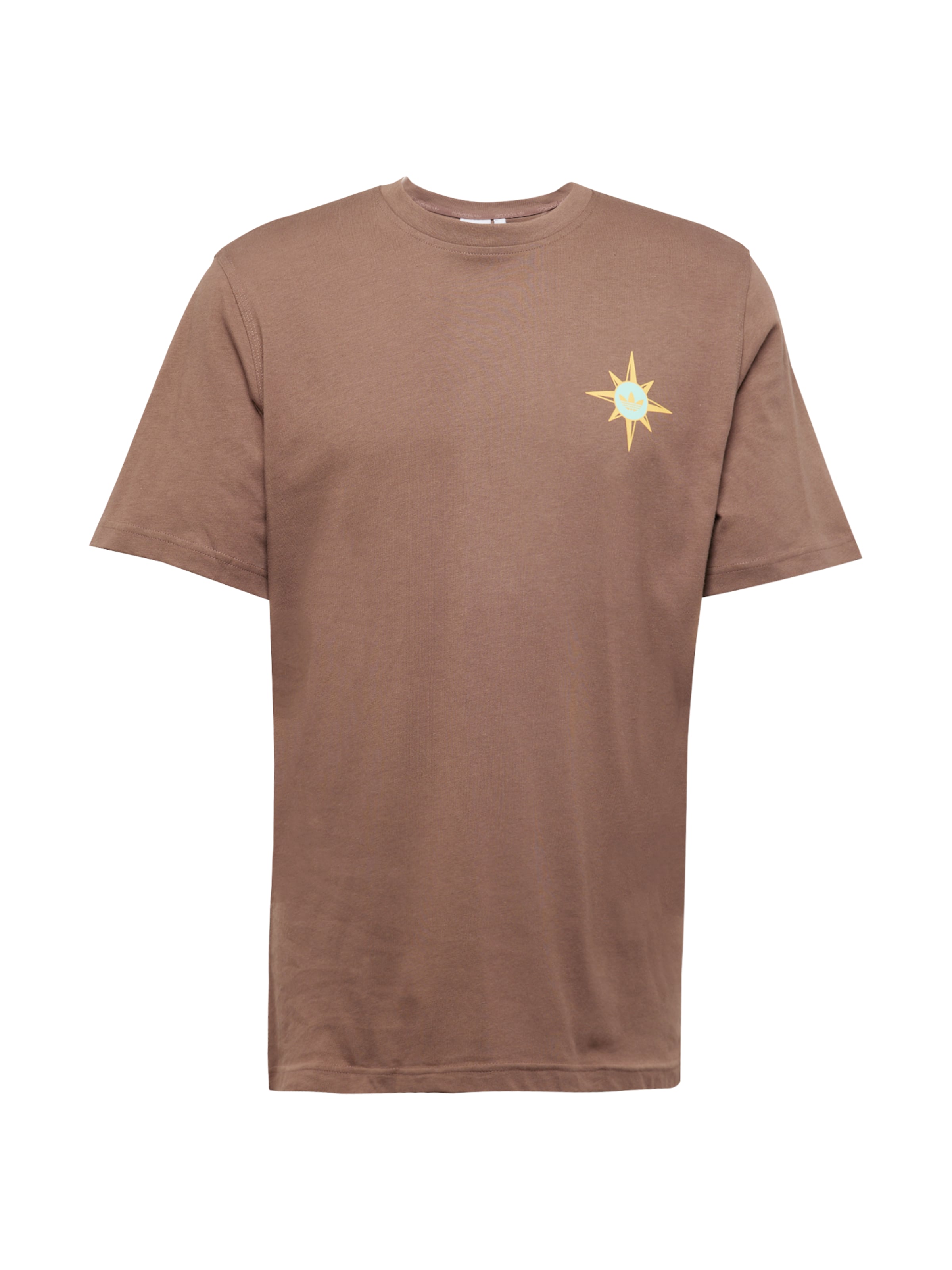 Tricou 'Summit Nature' de la ADIDAS ORIGINALS pe maro: față