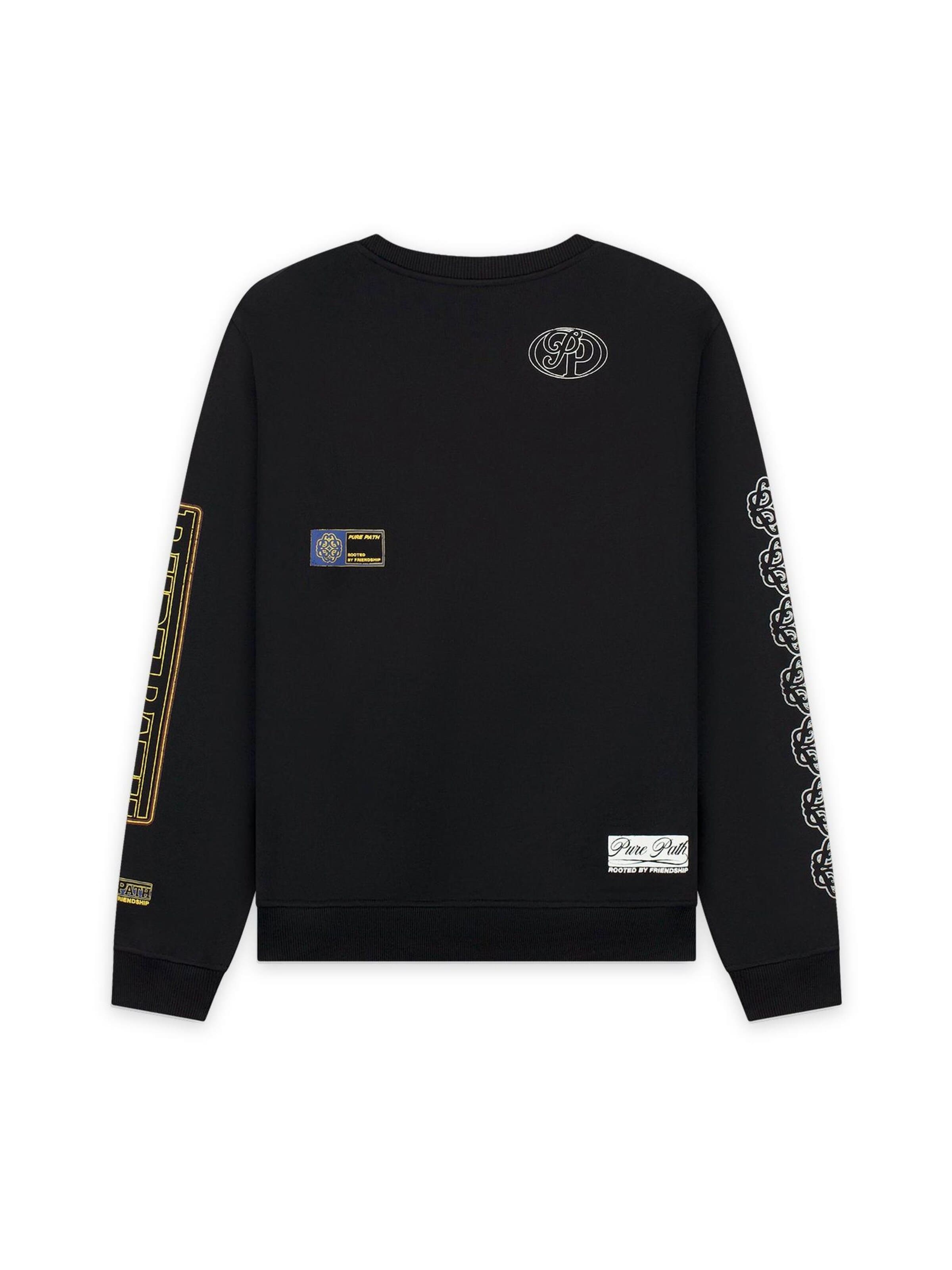 Pure Path Sweatshirt in Black