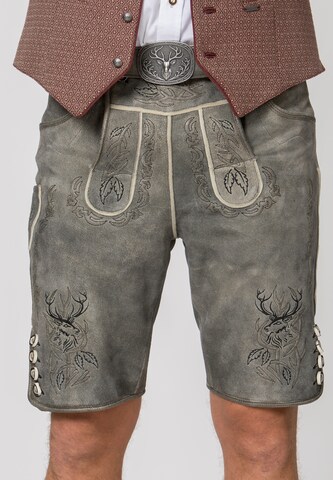 STOCKERPOINT Regular Traditional pants 'Lewis' in Grey: front