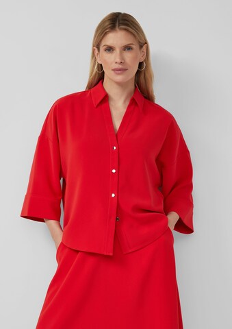 Chemisier s.Oliver en rouge