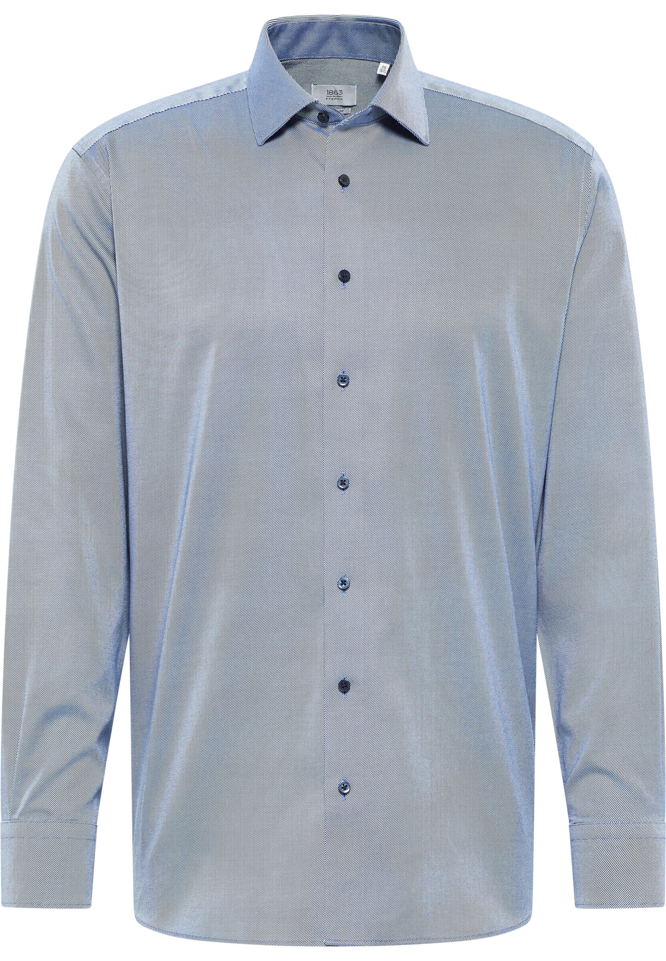 ETERNA Regular fit Business shirt in Blue: front