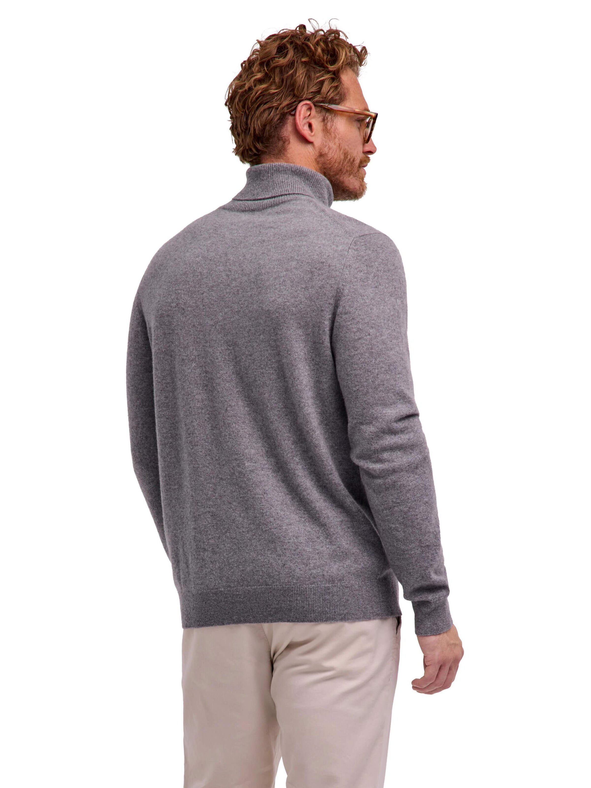 FALKE Pullover 'Pure Cashmere'‌‌‌‌‌‌‌‌ in Grau