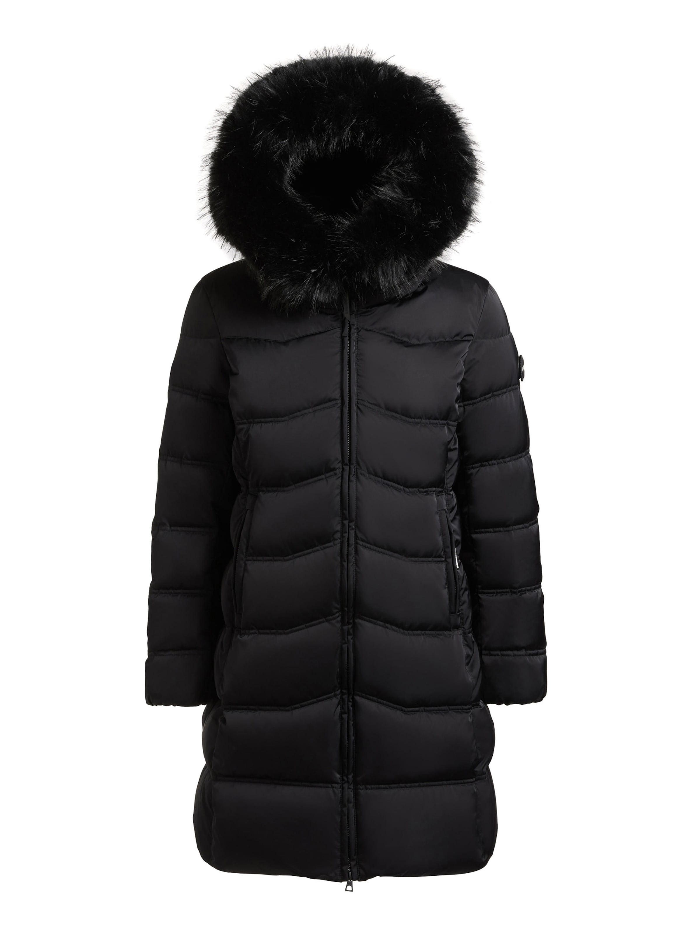 khujo - Abrigo de invierno 'Ratke' en negro: frente