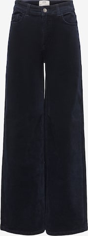 JDY Wide Leg Housut 'JDYCOURTNEY' värissä sininen: etupuoli