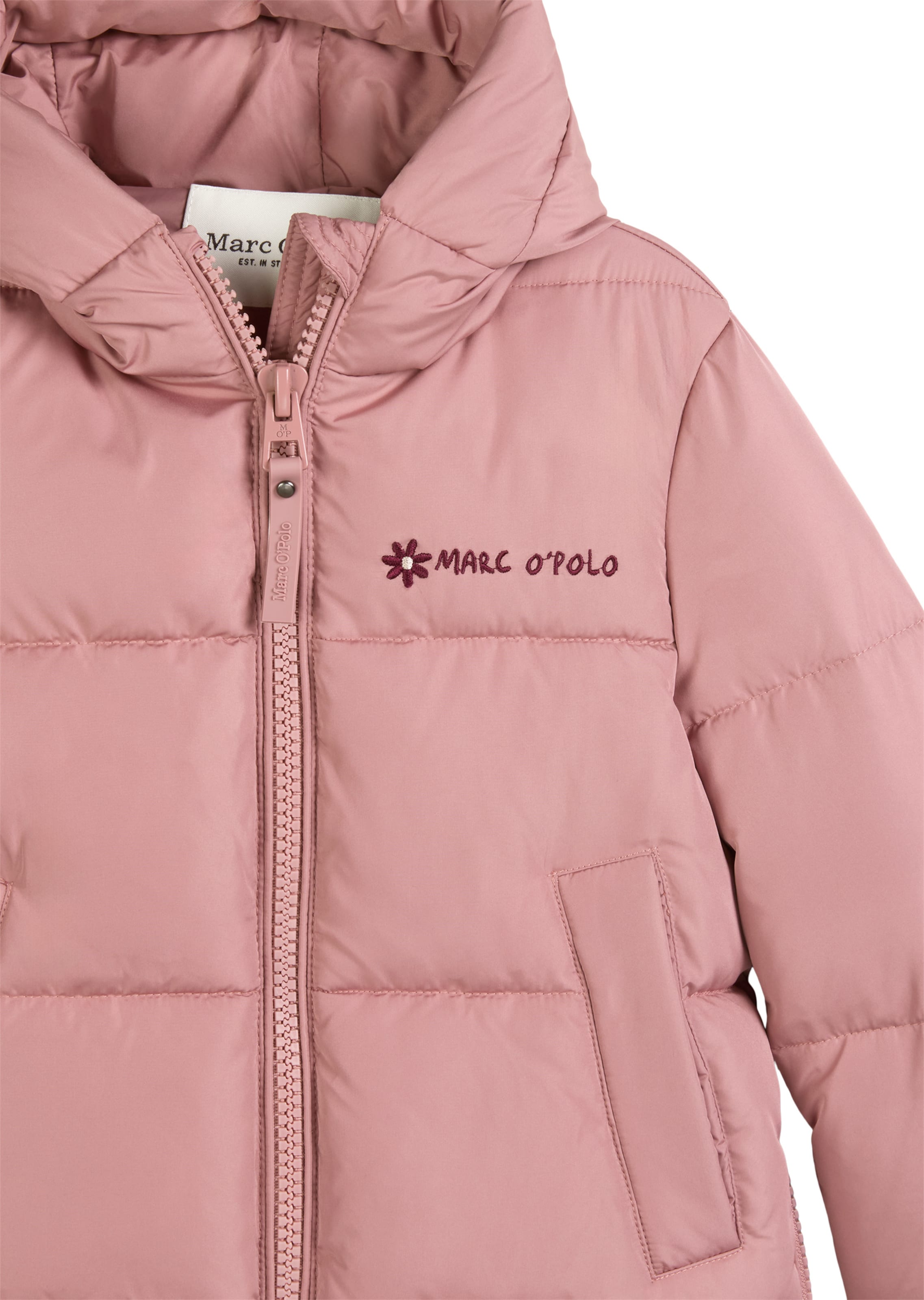 Marc O'Polo Winterjas 'KIDS-GIRLS' in Roze