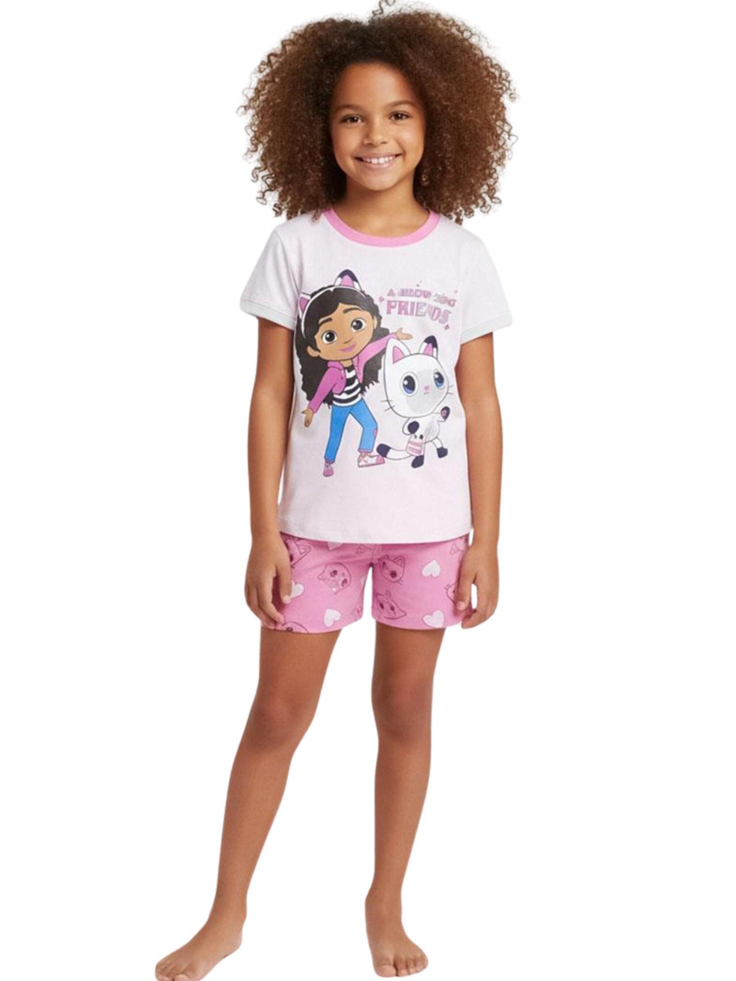 Pyjama 'Gabbys Dollhouse' DISNEY en rose : devant