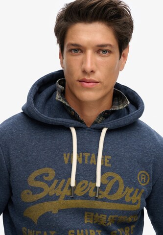 Superdry Sweatshirt in Blauw