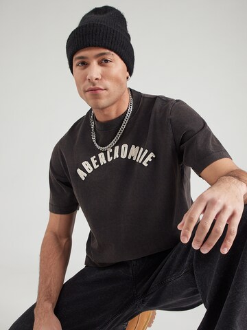 Abercrombie & Fitch - Camiseta en negro: frente