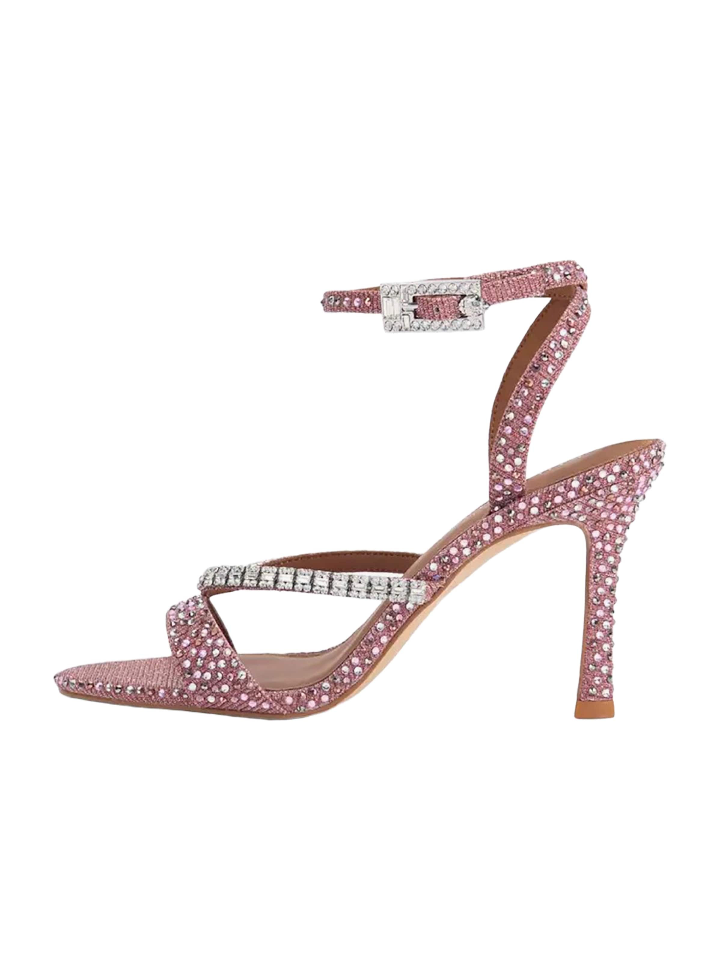 Kurt Geiger - Sandália em rosa: frente