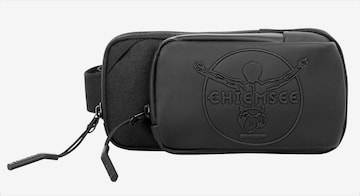 CHIEMSEE Belt bag 'Chiemsee Gürteltasche TRACK "N" DAY' in Black: front