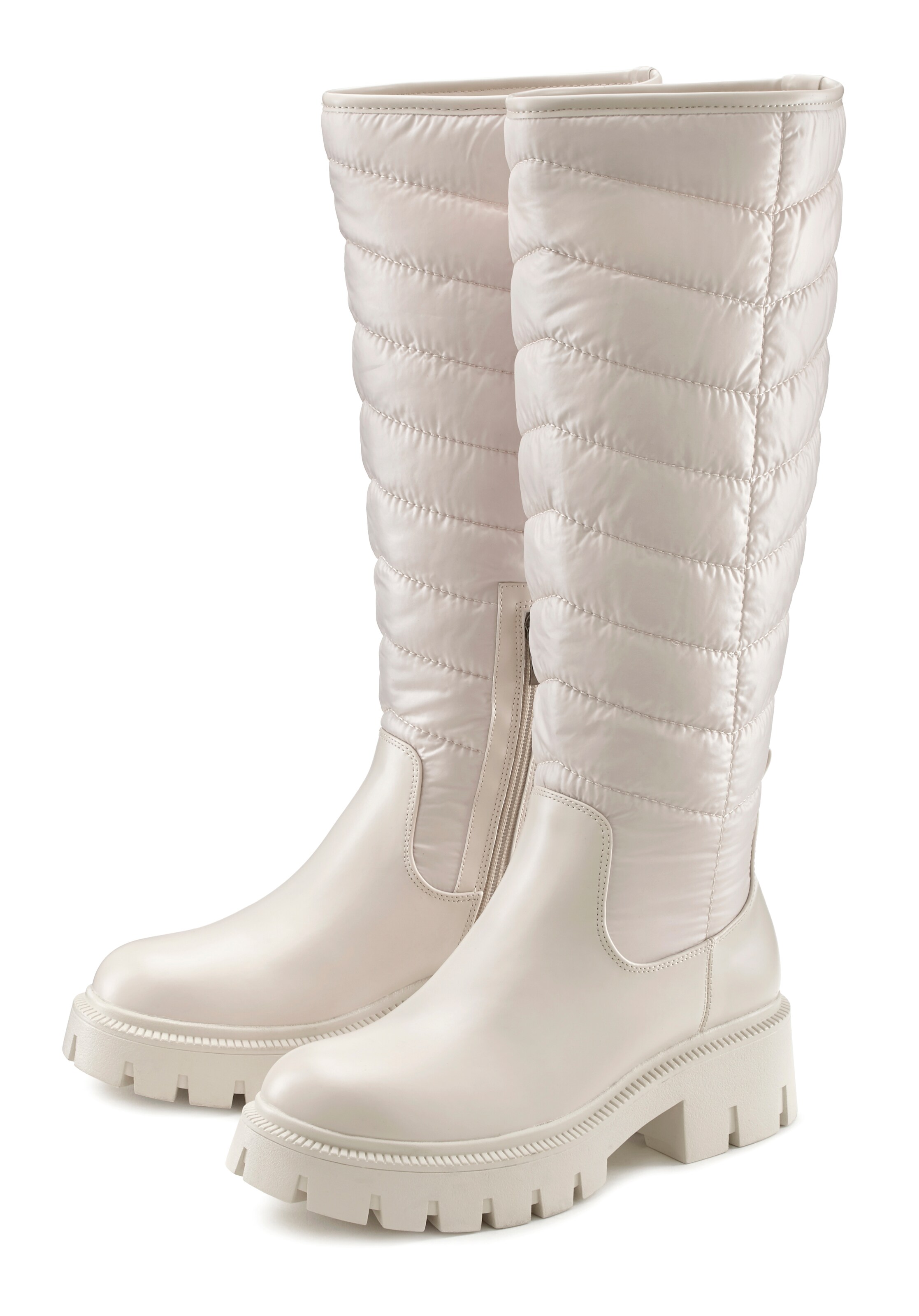 Bottes LASCANA en beige
