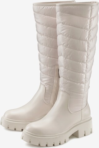 Bottes LASCANA en beige