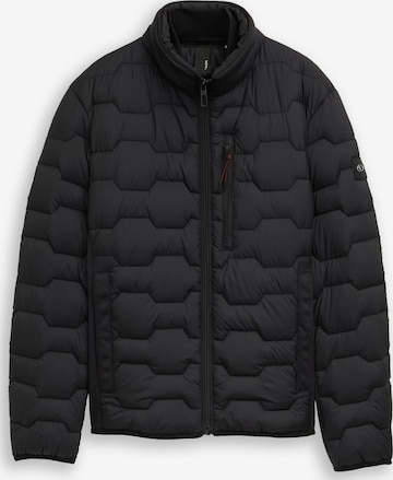 Veste mi-saison TOM TAILOR en noir : devant