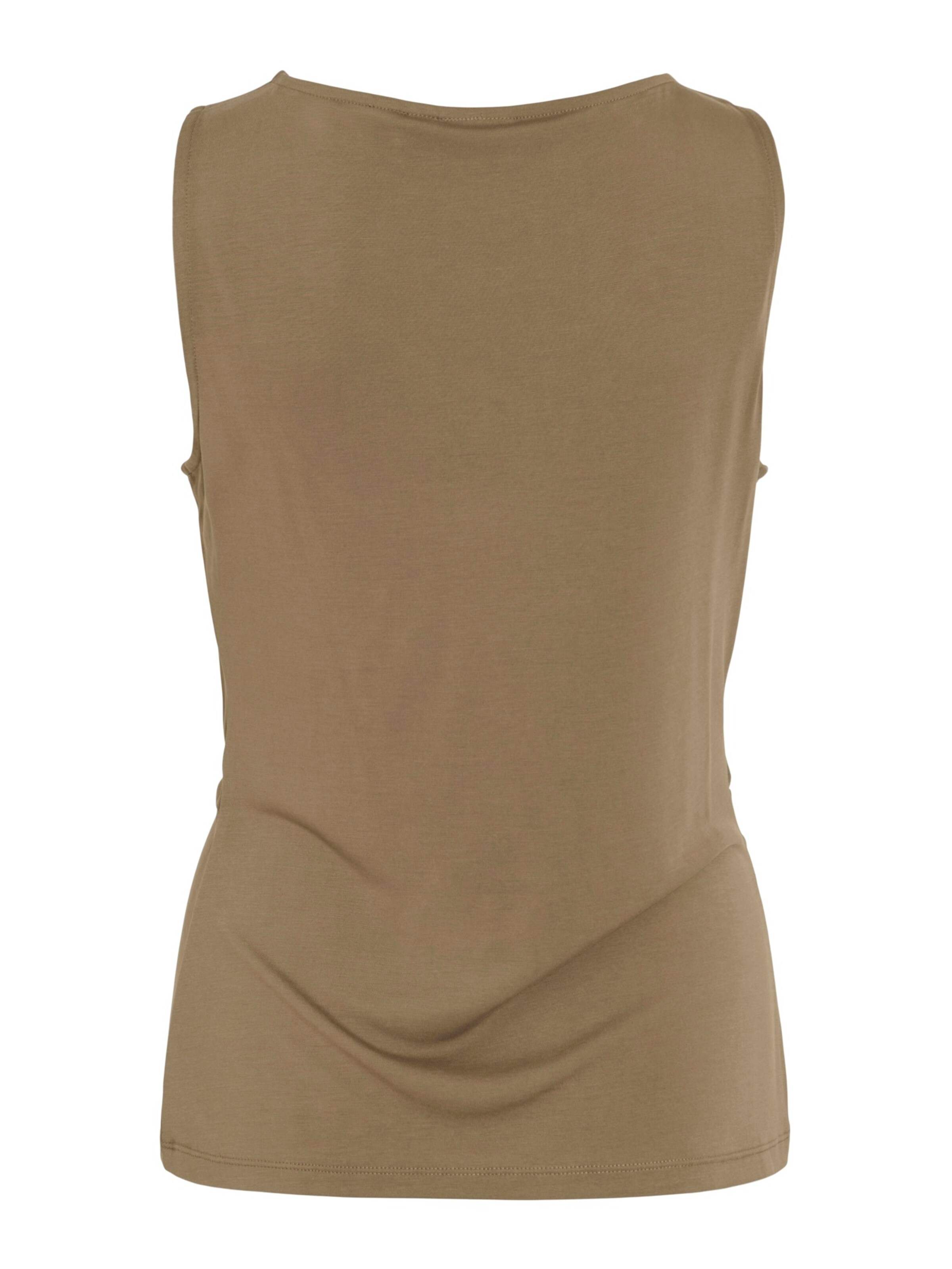 VILA Top 'VIMODALA' w kolorze brązowy