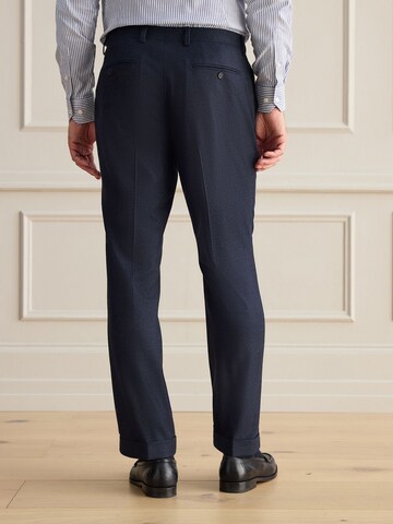regular Pantaloni con pieghe di Next in blu